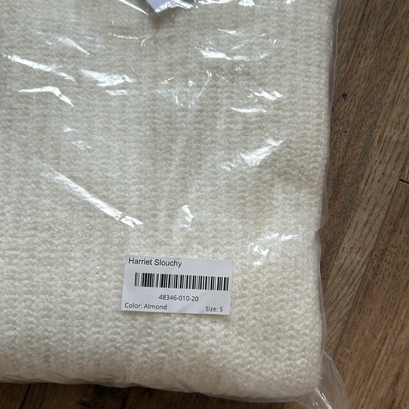 NWT ABLE Harriett Slouchy Sweater - Small - Almond - Picture 7 of 9